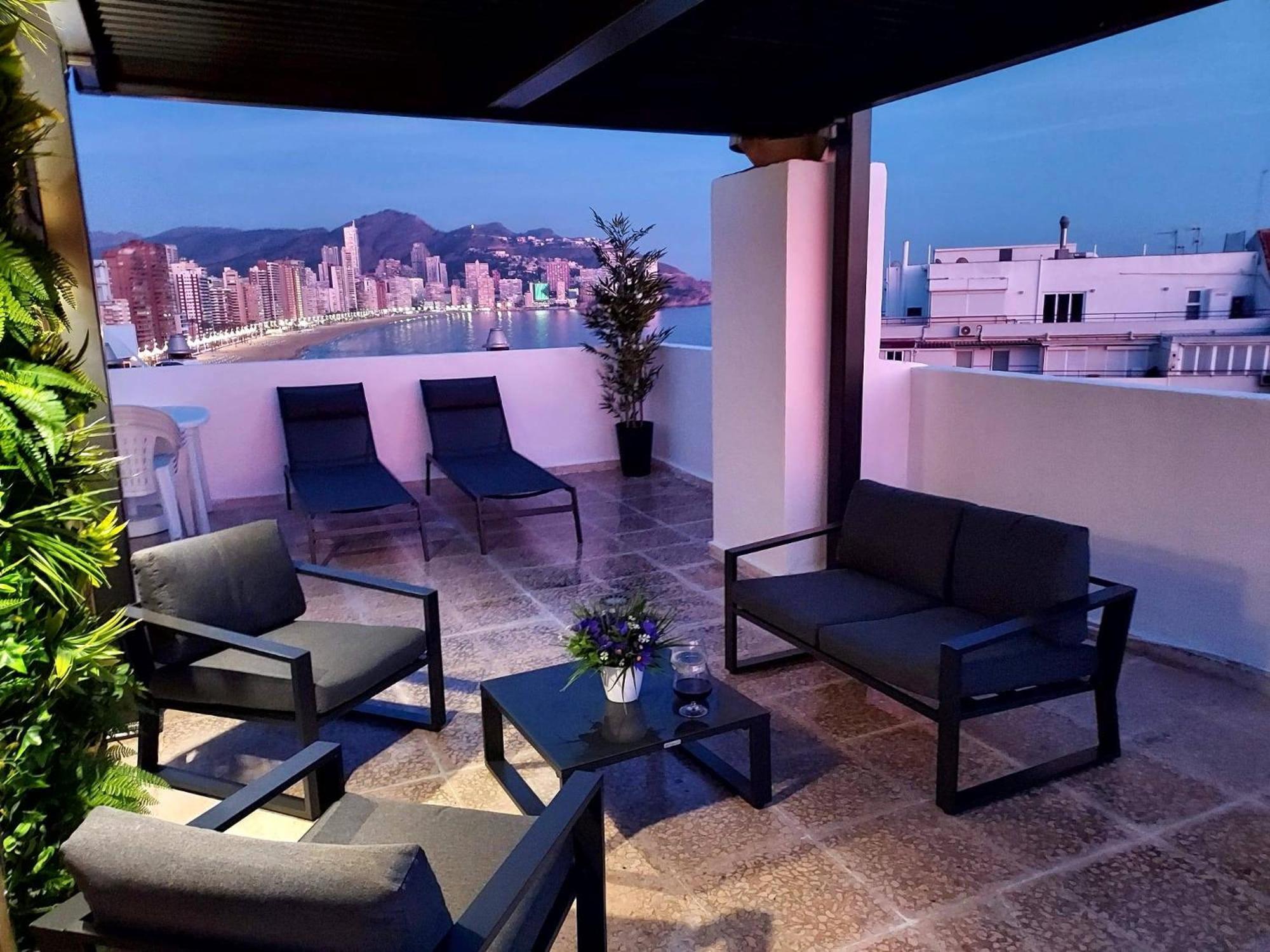 Vistas Del Mar Apartment Benidorm Kültér fotó